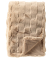 Preview: Dutch Decor Plaid 'Ferron' 130 x 160 cm Irish Cream - Beige
